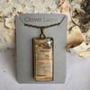 Birchbark Rectangle Necklace