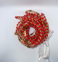 Ruby & Gold Waistbeads