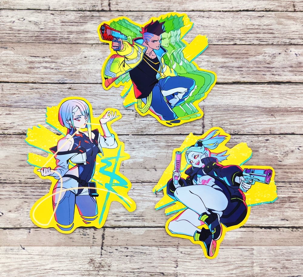 Image of Edgerunners stickers