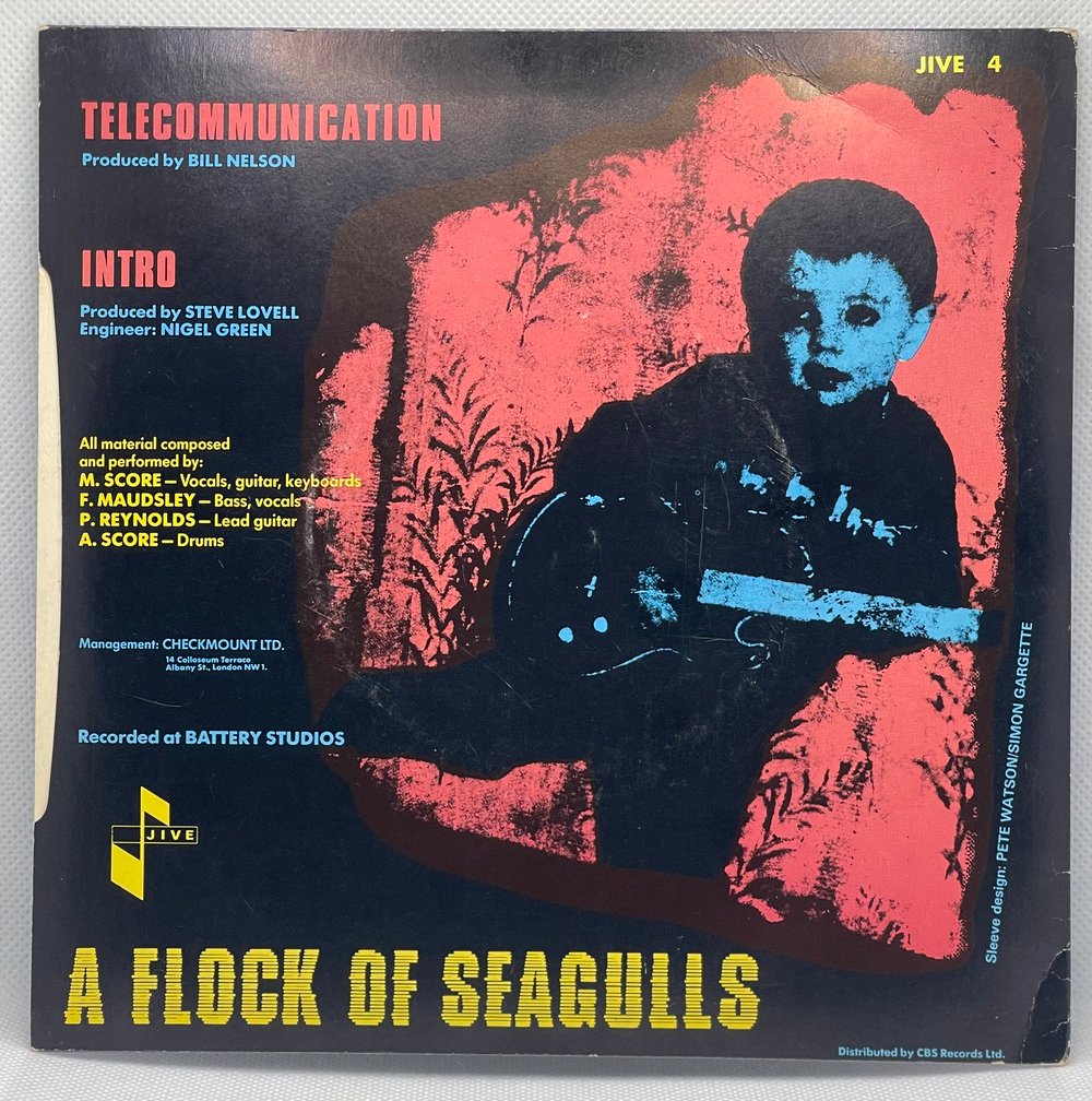 A Flock of Seagulls - Telecommunication/Intro 1981 7” 45rpm