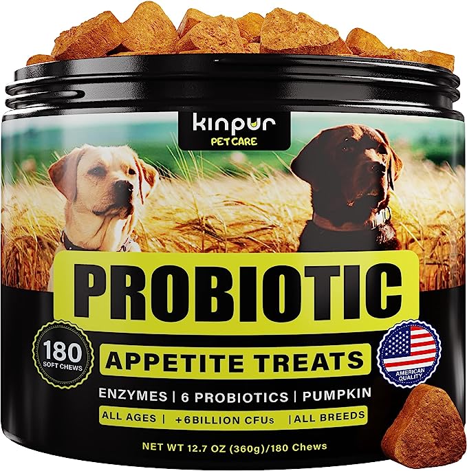 Probiotics for Dogs Support Gut Health, Itchy Skin, Allergies, Yeast