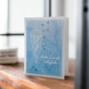 Make a Wish Jellyfish: Handmade Watercolor Underwater Card with Coastal Vibes - Perfect for Birthday
