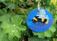 Image 1 of Bee wood slice