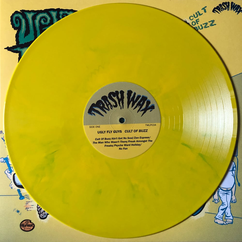 Ugly Fly Guys – Cult Of Buzz (Yellow, Black) LP