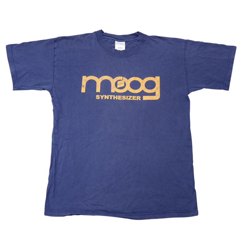 Image of Late 90s Moog Synthesisers Promotional T-Shirt (M)
