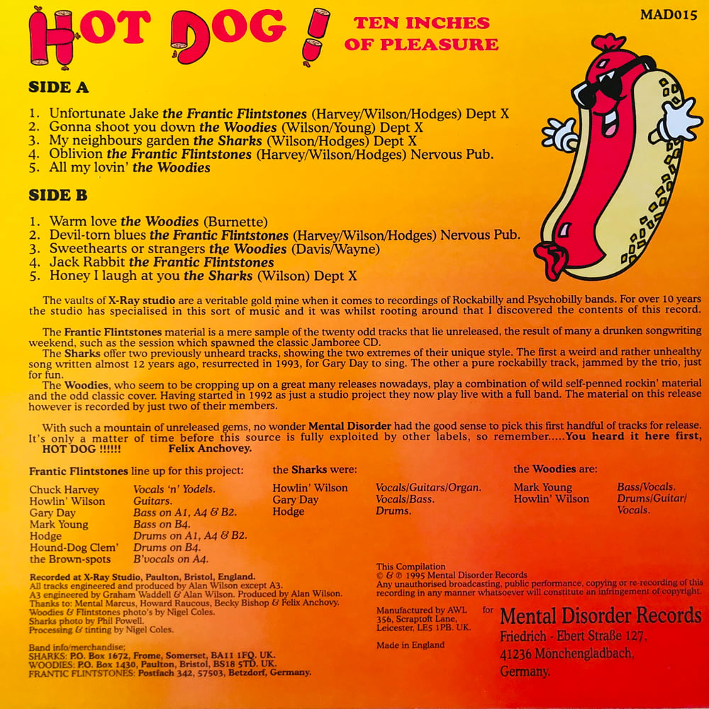 V.A. Hot Dog - Ten Inches Of Pleasure 