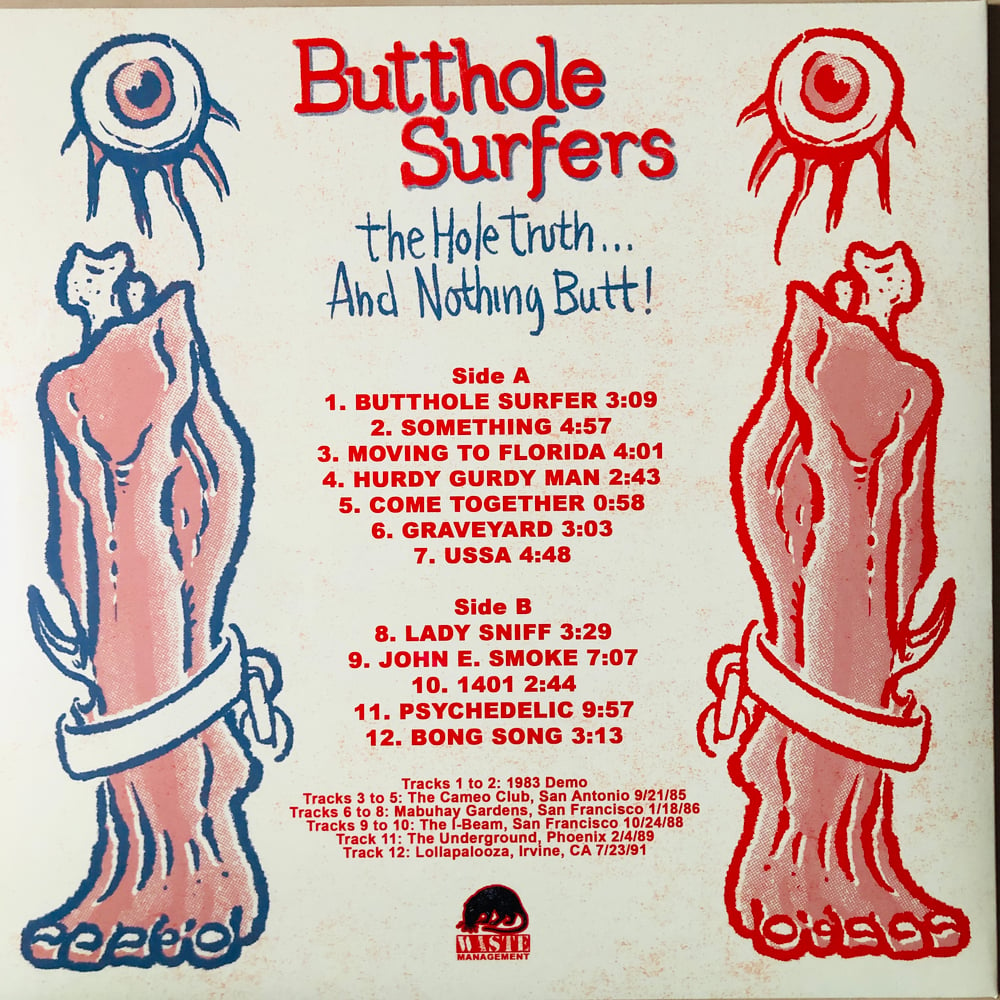 Butthole Surfers – The Hole Truth... And Nothing Butt! (GREEN) LP