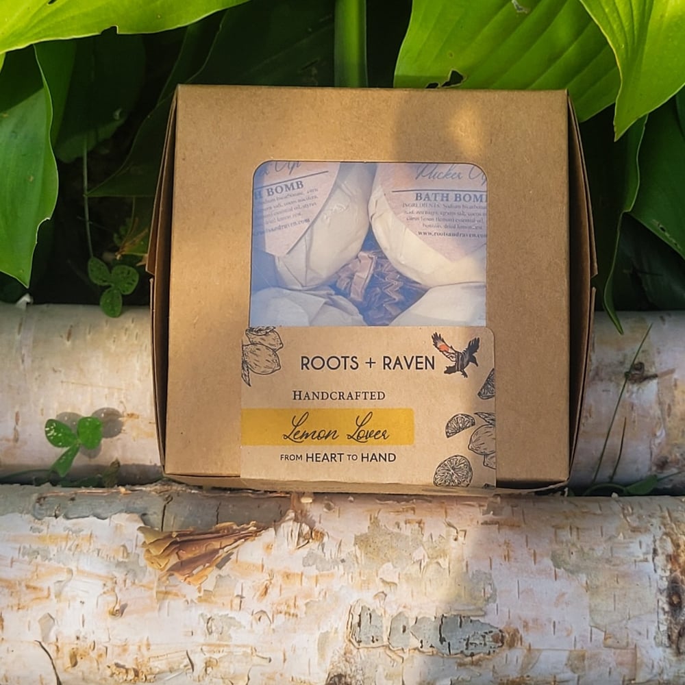 Botanical Bath Bomb Gift Box