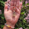 Red Jasper + Copper + Sweetgrass Pendant/Chain