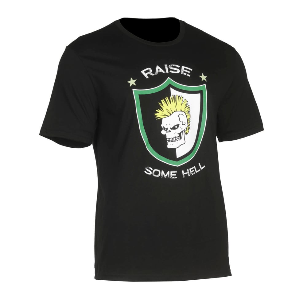 Galls "Raise Some Hell" Black Graphic T-Shirt