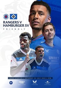 Image of Rangers FC vs HSV - Programme