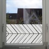 Fensterfolie Sichtschutz geometrisch