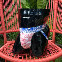 Image 1 of Giant Floral Jock Planters