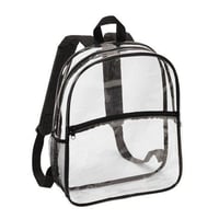 Clear PVC Book Backpack
