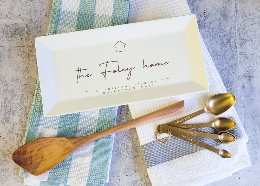 Image of Home Platter with Name & Address