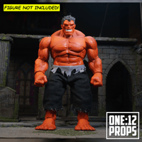 Image 1 of Custom The Red Man Big Black Pants