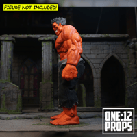 Image 2 of Custom The Red Man Big Black Pants