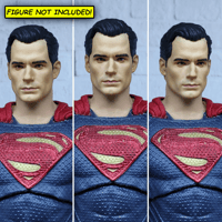 Custom Head for McF Super Human Cavill Movie v1