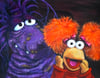 Red's Seamonster Fraggle Rock 14 x 11" Print