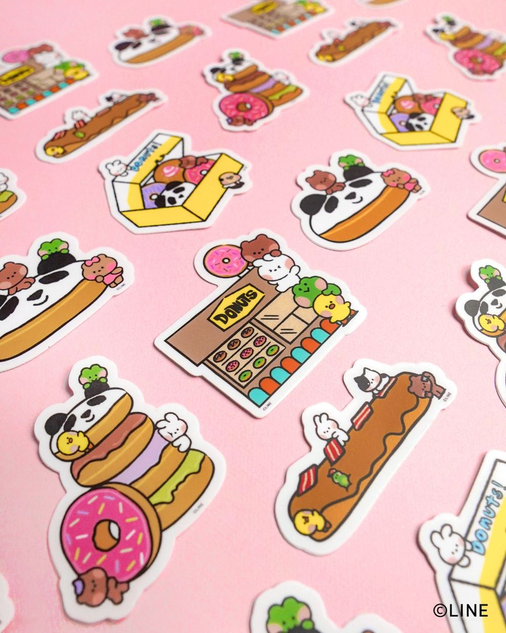 Image of LINE FRIENDS minini Sticker Pack