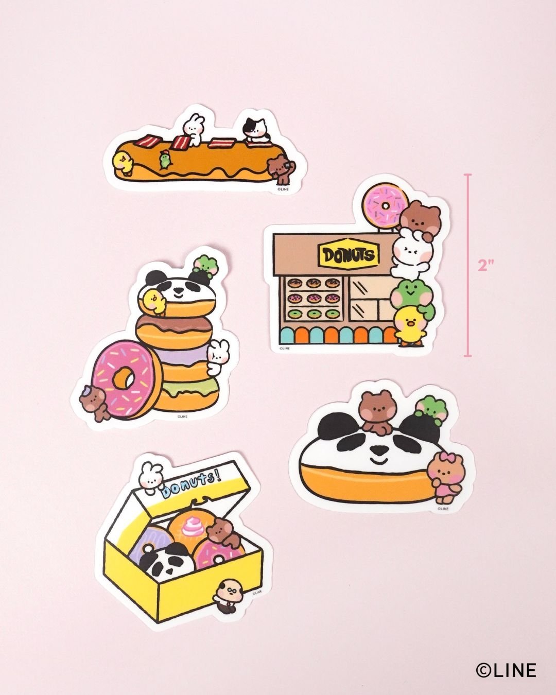 Image of LINE FRIENDS minini Sticker Pack