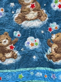 Image 4 of Bears on Clouds Baby Quilt