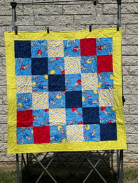 Image 1 of Baby Bugs Bunny Baby Quilt