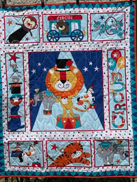 Image 1 of Circus Baby Quilt