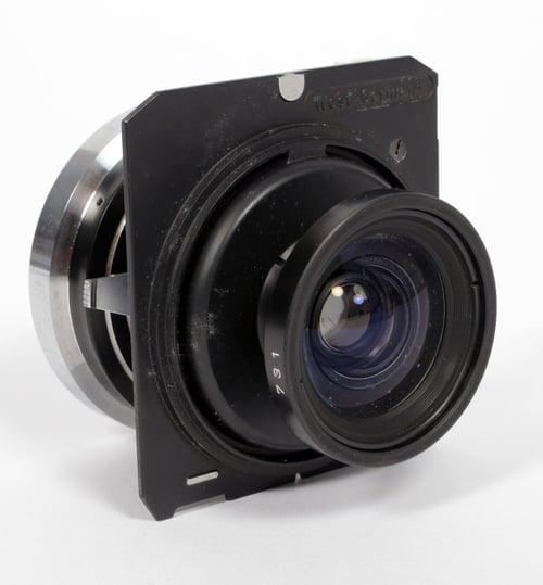 Image of Linhof Technikon 58mm F5.6 lens in Compur #00 shutter COATED #731 (Rodenstock)
