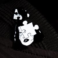 Image 3 of Puzzled Soft Enamel Pin
