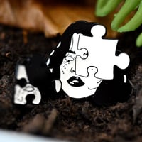 Image 4 of Puzzled Soft Enamel Pin