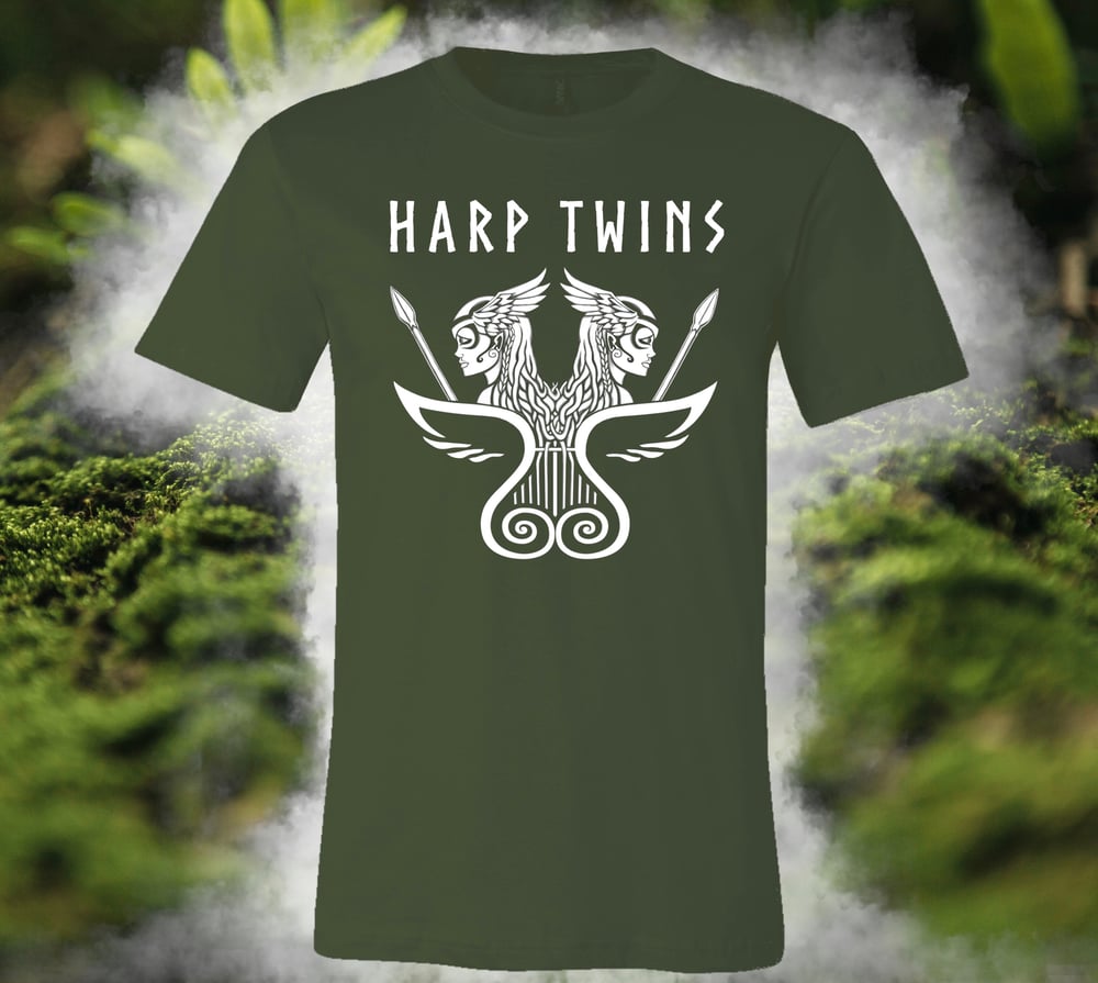 Image of *NEW* Forest Moss Twin Valkyries t-shirt