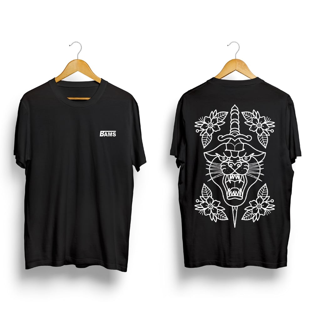 Image of BAMS v2 BLACK T-SHIRT