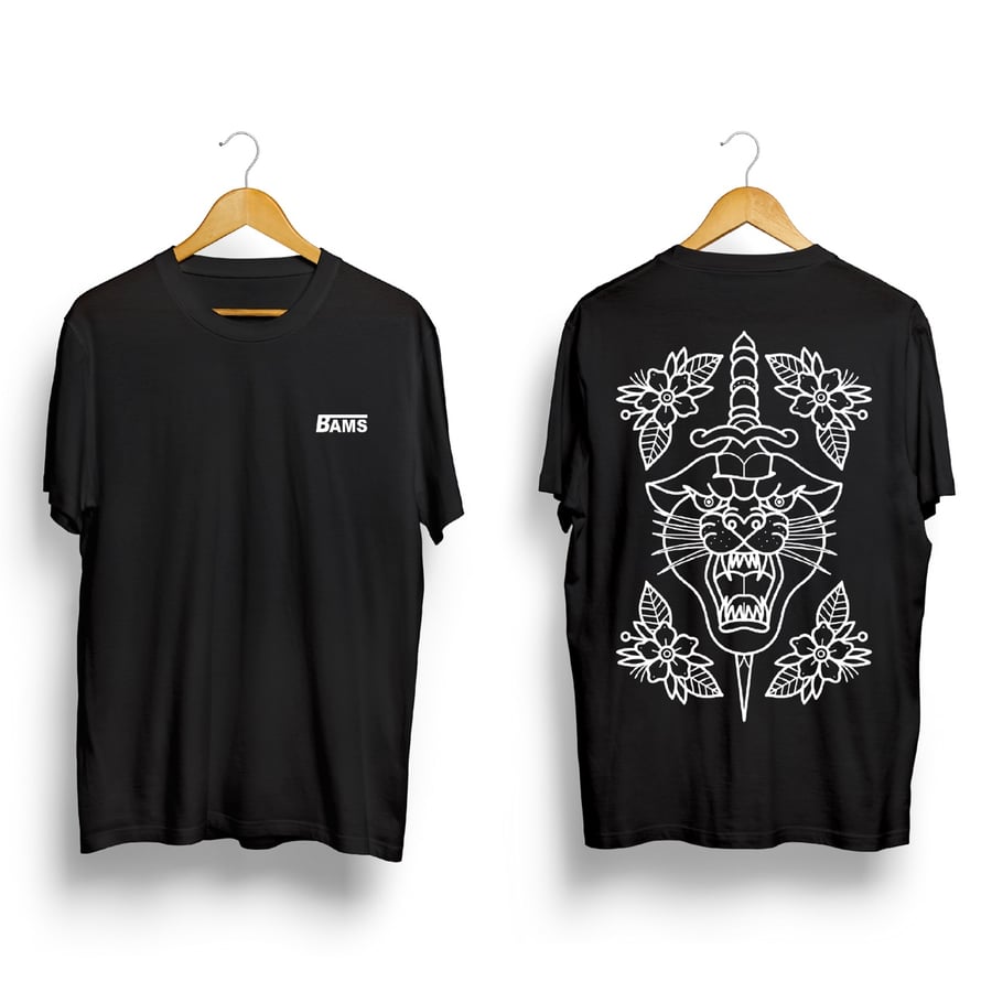Image of BAMS v2 BLACK T-SHIRT