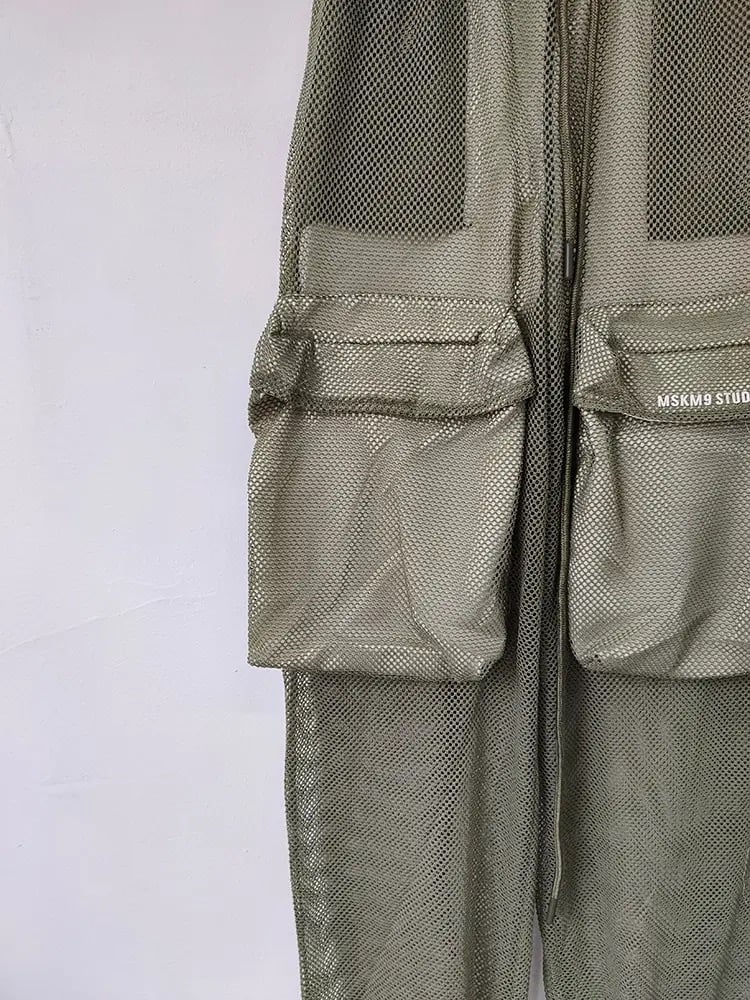 Image of Mesh Cargo Joggers