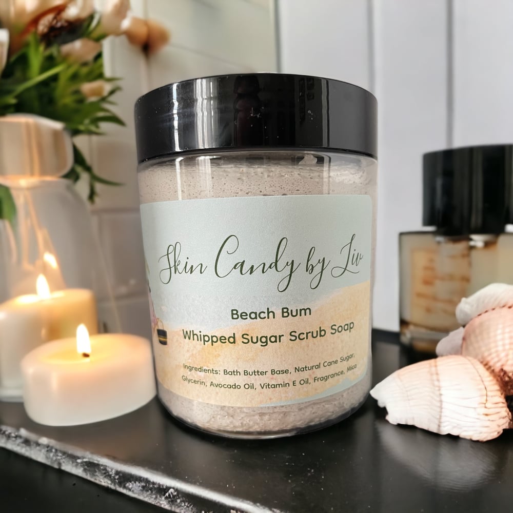 Beach Bum Whipped Sugar Scrub Soap