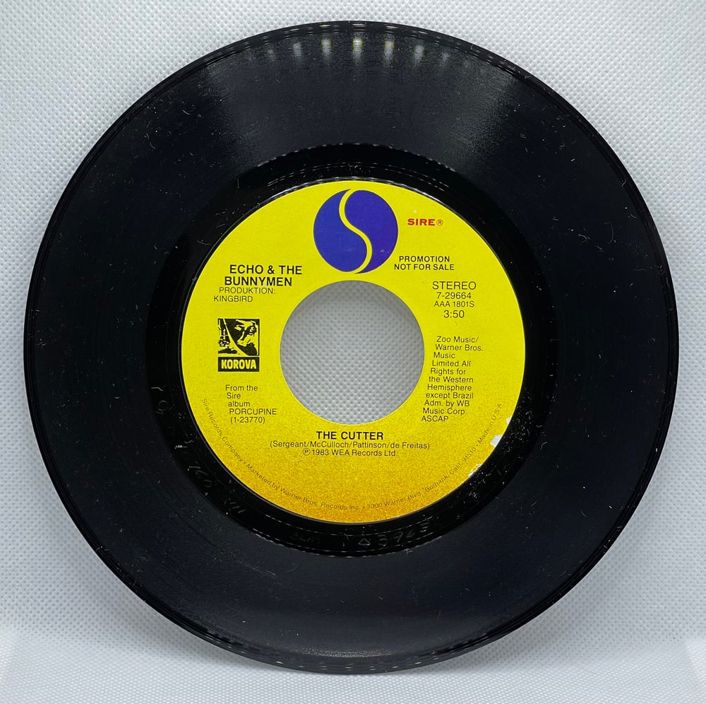 Echo & The Bunnymen β The Cutter 1983 7β 45rpm