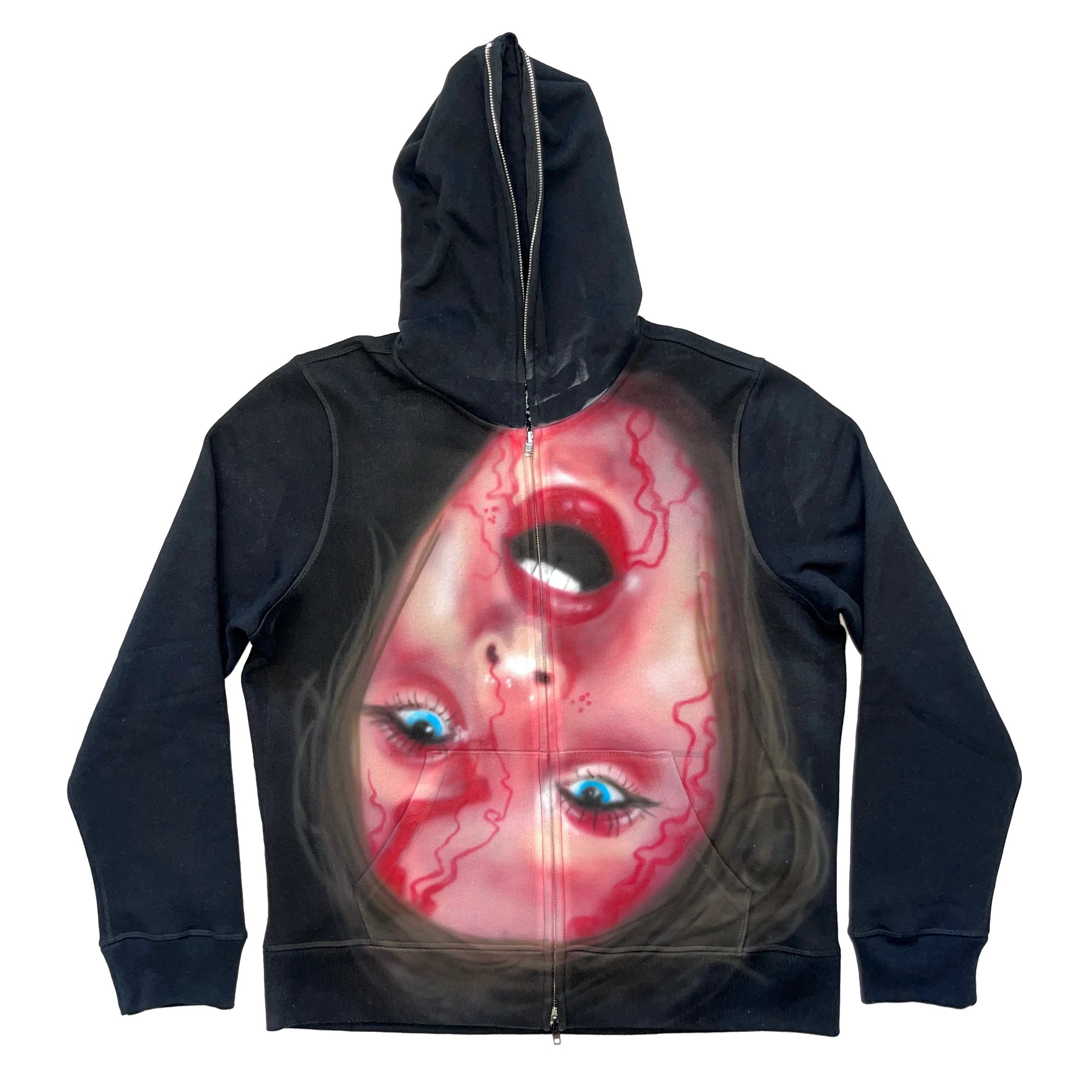 BLOODY PINK HOODIE