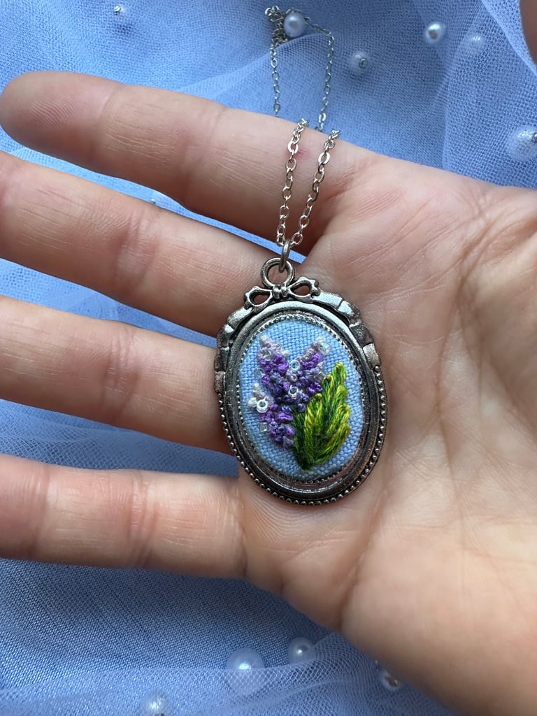 Lavender Pendant Image 2
