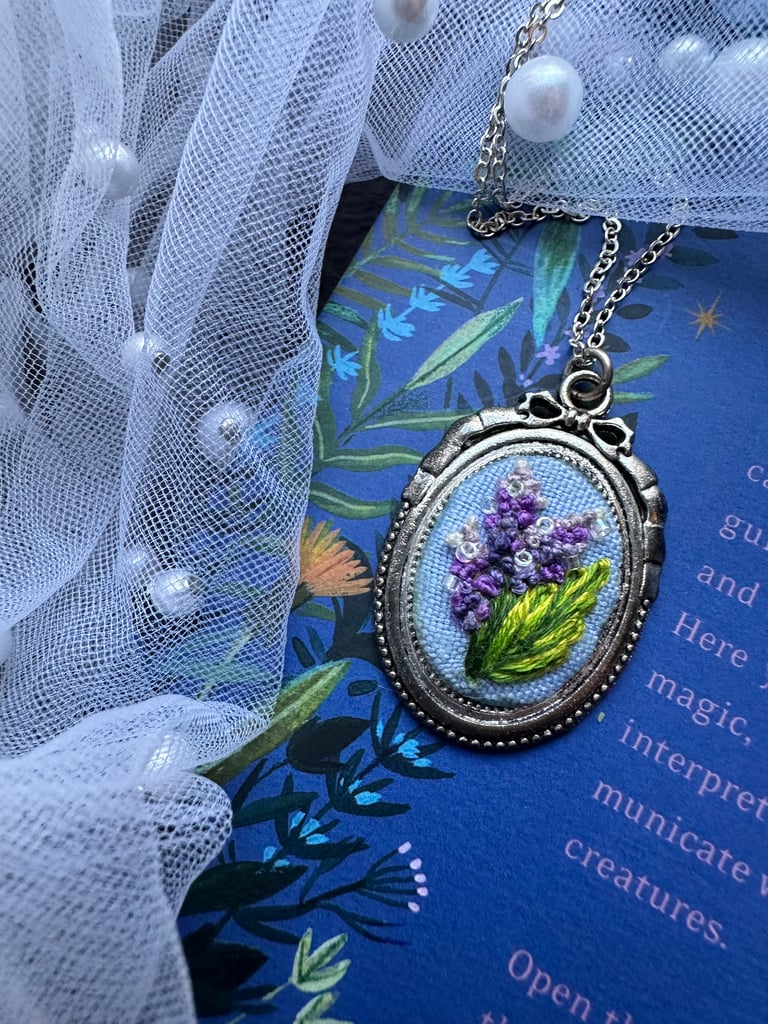 Lavender Pendant Image 4