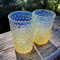 Image 3 of Clear & Silver Fumed Cup Set
