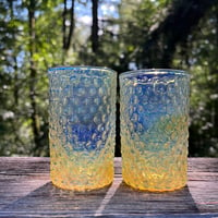 Image 4 of Clear & Silver Fumed Cup Set