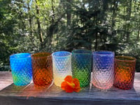 Image 5 of Clear & Silver Fumed Cup Set