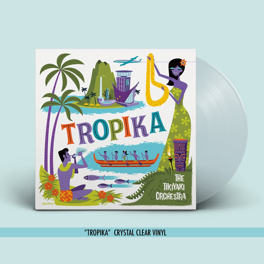 Image of Tikiyaki Orchestra - "Tropika" Ltd Edition "Crystal" Vinyl LP 