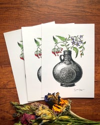 Image 2 of Nightshade Witch Bottle Print