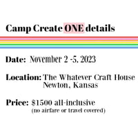 Image 4 of CAMP CREATE ONE TICKET