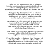 Image 3 of CAMP CREATE ONE TICKET