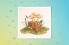 Cuppa Mushroom - Art Print