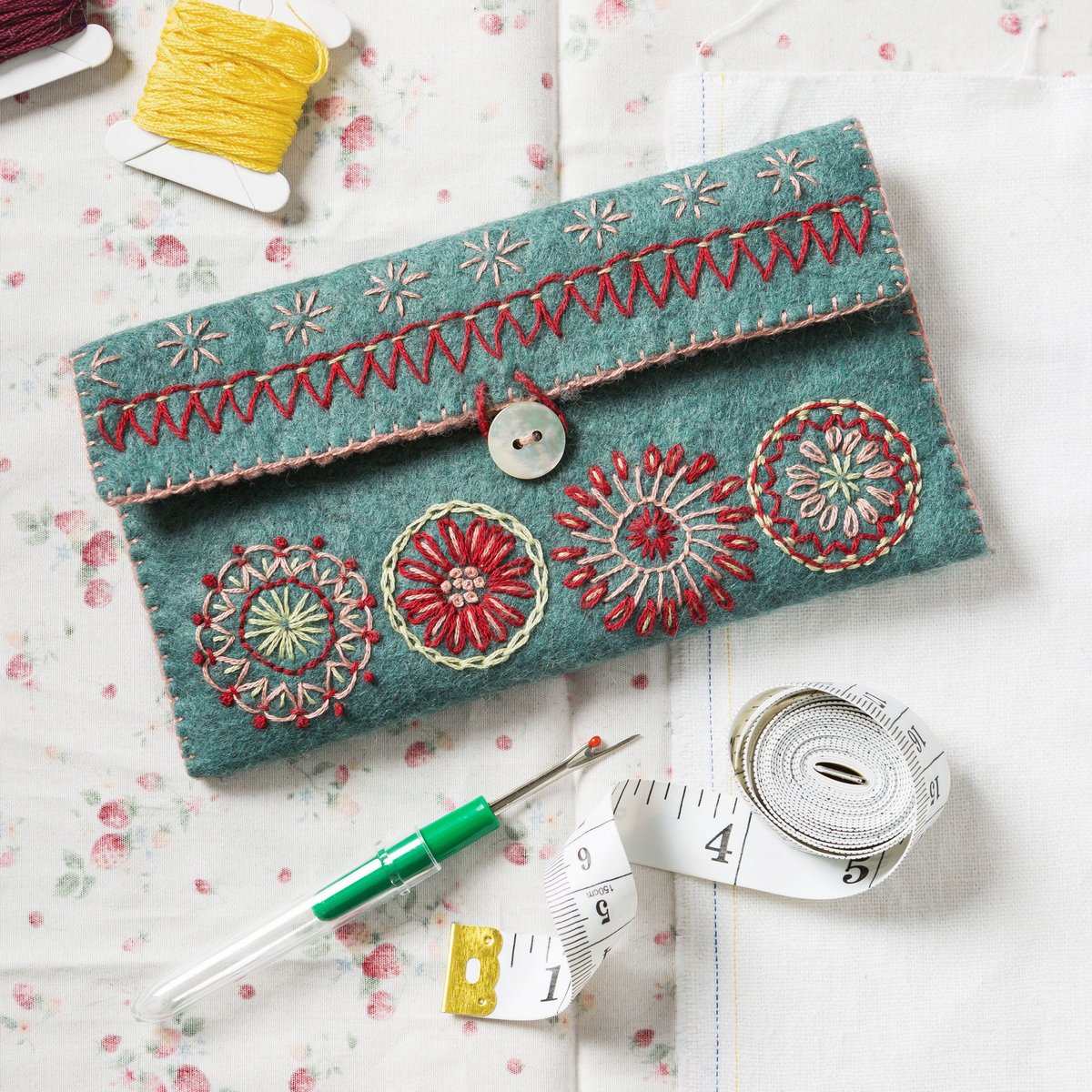 Image of Sewing Pouch Felt Craft Kit