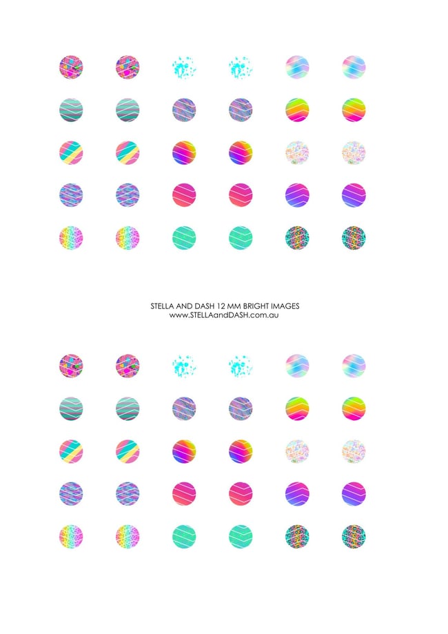 12mm Images Theme: Brights